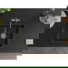 Mexen Pedro 1-compartment granite sink 560 x 460 mm, Black/Metallic gold - 6508561000-75