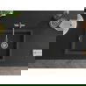 Mexen Pedro 1-compartment granite sink 560 x 460 mm, Spotted black - 6508561000-76