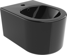 Mexen Sofia wall hung bidet, Black - 35544870