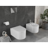 Mexen Sofia toilet bowl with hard soft-close seat, white gloss - 30798000