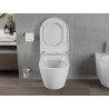 Mexen Rico Toilet bowl with slow-closing hard seat, glossy white - 30478000