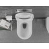 Mexen Lena Rimless Toilet Bowl with Hard Soft-Close Seat, Glossy White - 30298000