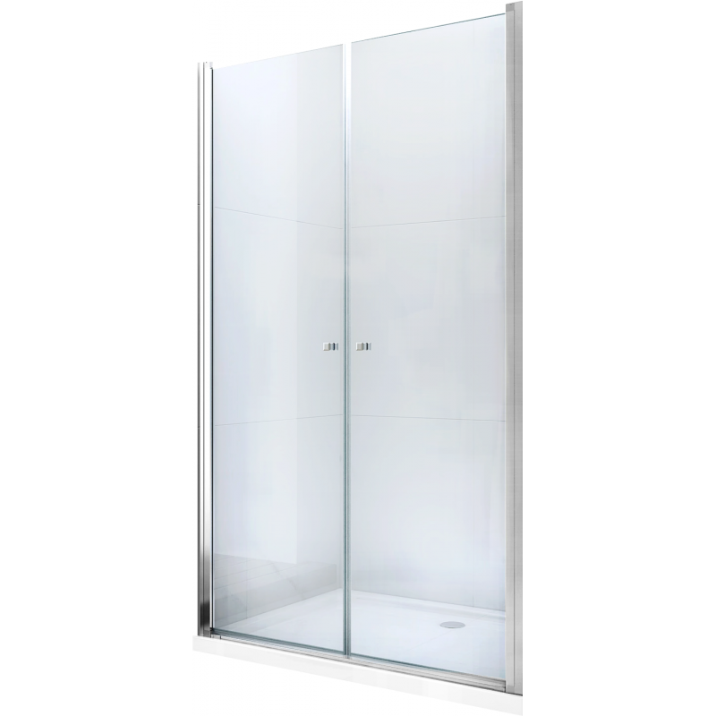 Mexen Texas hinged shower door 100 cm, Transparent, Chrome - 880-100-000-01-00
