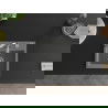 Mexen Milo 1-compartment granite sink with a kitchen mixer tap Savita, Grey - 6505-71-672601-00