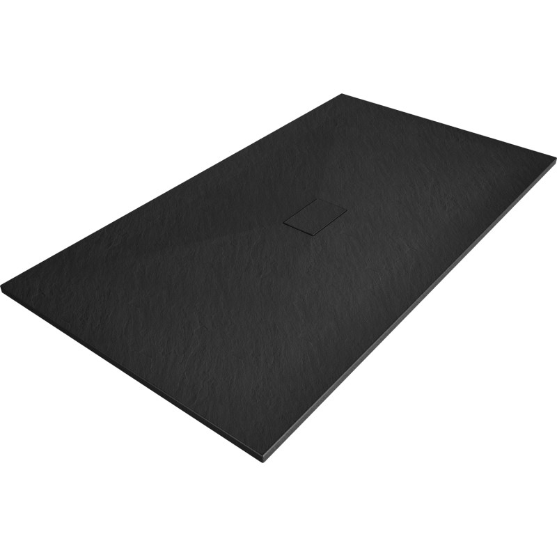 Mexen Hugo rectangular SMC shower tray 200 x 100 cm, black - 42701020