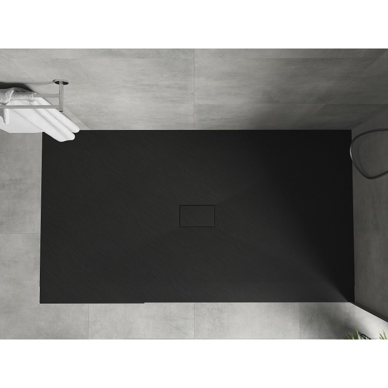 Mexen Hugo SMC rectangular shower tray 180 x 100 cm, black - 42701018
