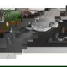 Mexen Enzo 1-compartment granite sink with a drip tray and kitchen mixer tap Savita, spotted black - 6506-76-672601-70