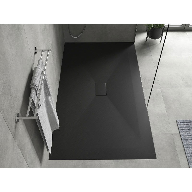 Mexen Hugo rectangular shower tray SMC 170 x 100 cm, black - 42701017