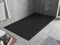 Mexen Hugo rectangular shower tray SMC 150 x 100 cm, Black - 42701015