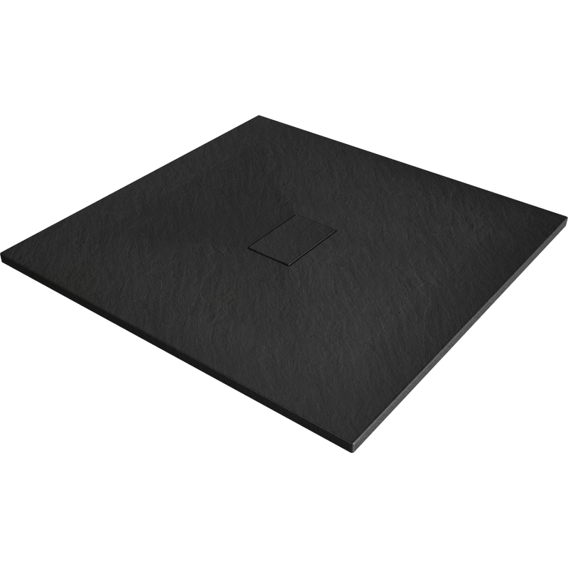 Mexen Hugo square SMC shower tray 100 x 100 cm, black - 42701010