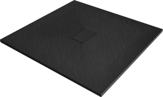 Mexen Hugo square SMC shower tray 100 x 100 cm, black - 42701010