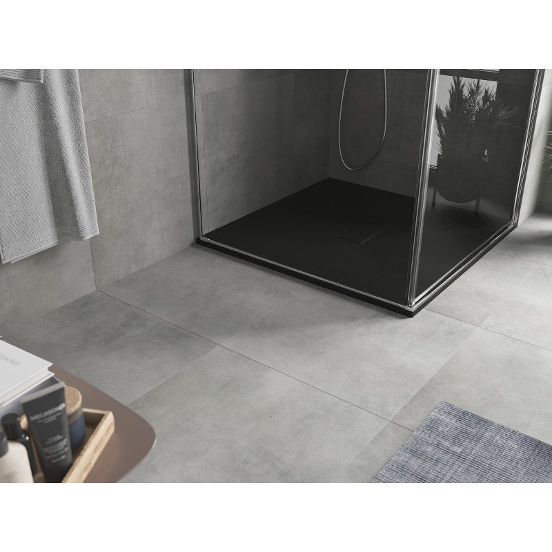 Mexen Hugo square SMC shower tray 100 x 100 cm, black - 42701010