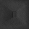 Mexen Hugo square SMC shower tray 100 x 100 cm, black - 42701010
