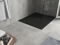 Mexen Hugo rectangular SMC shower tray 130 x 100 cm, black - 42701013