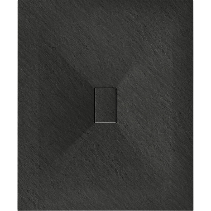 Mexen Hugo rectangular SMC shower tray 120 x 100 cm, black - 42701012