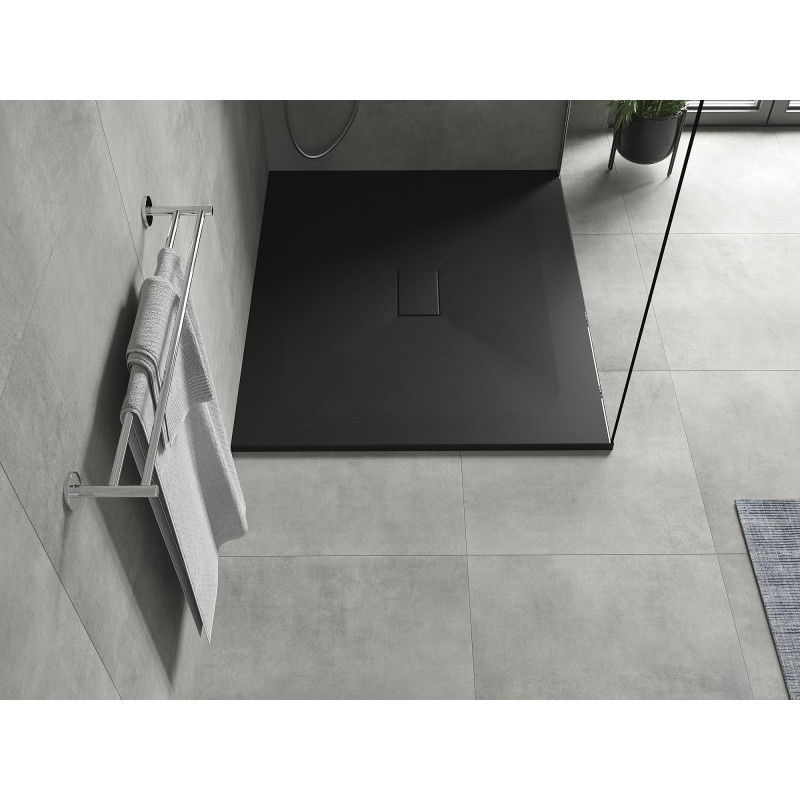 Mexen Hugo rectangular shower tray SMC 120 x 100 cm, black - 42701012