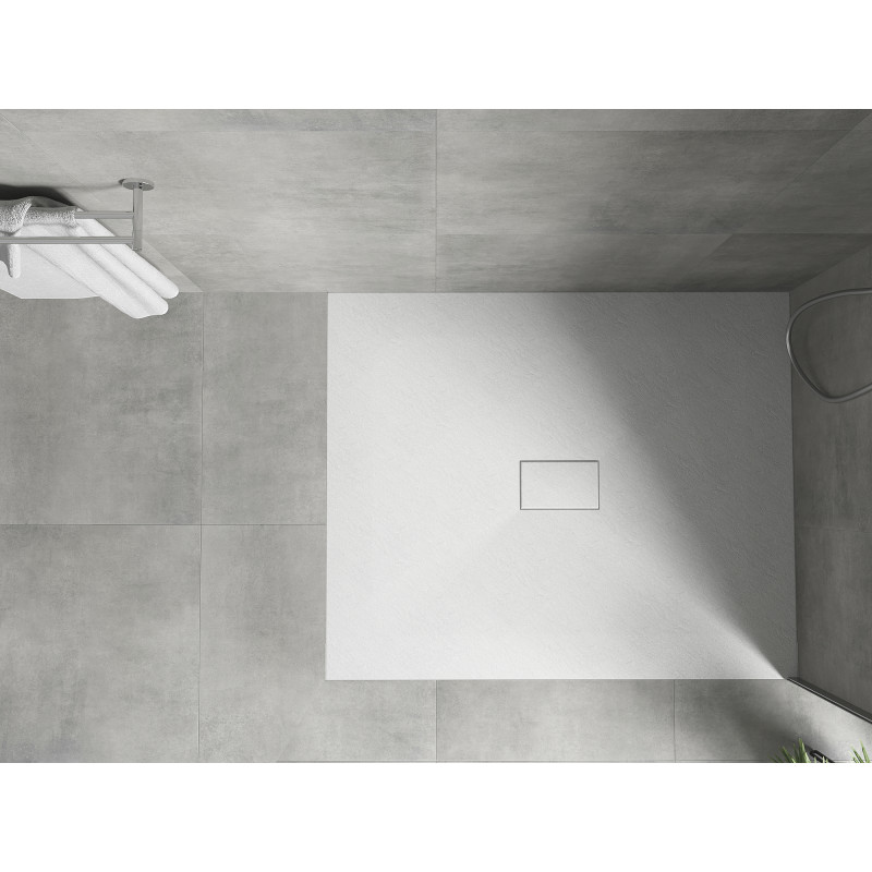 Mexen Hugo rectangular SMC shower tray 140 x 100 cm, white - 42101014