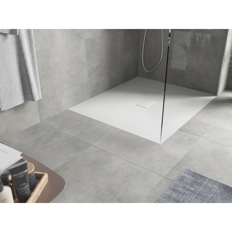 Mexen Hugo rectangular SMC shower tray 130 x 100 cm, white - 42101013