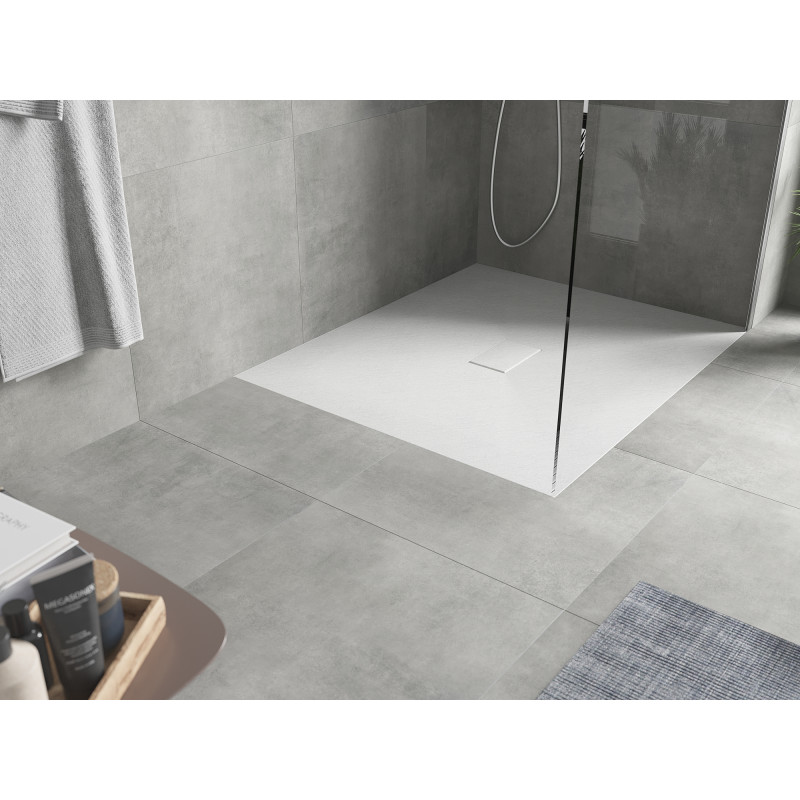 Mexen Hugo rectangular SMC shower tray 120 x 100 cm, white - 42101012
