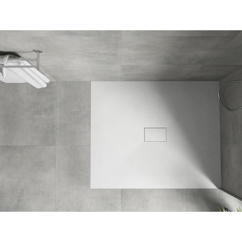 Mexen Hugo SMC Rectangular Shower Tray 110 x 100 cm, White - 42101011