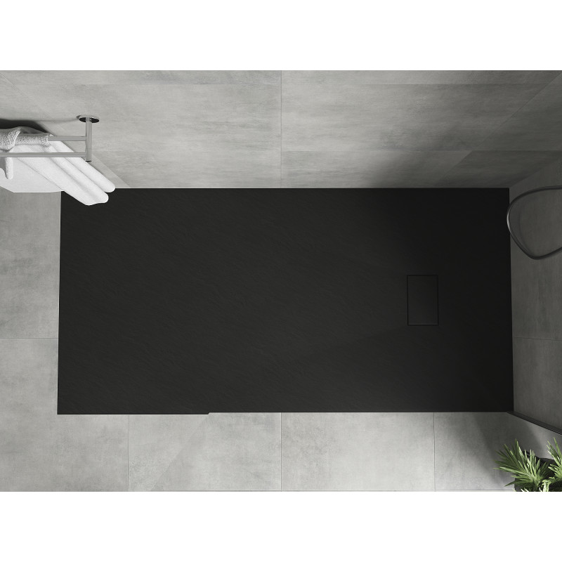 Mexen Hugo rectangular SMC shower tray 170 x 90 cm, black - 42709017