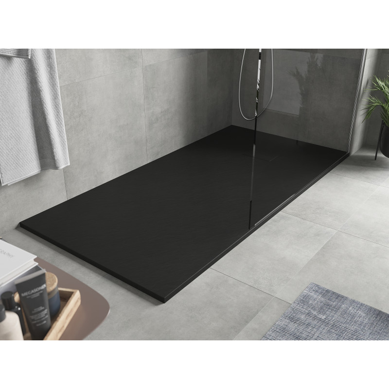 Mexen Hugo rectangular SMC shower tray 170 x 90 cm, black - 42709017