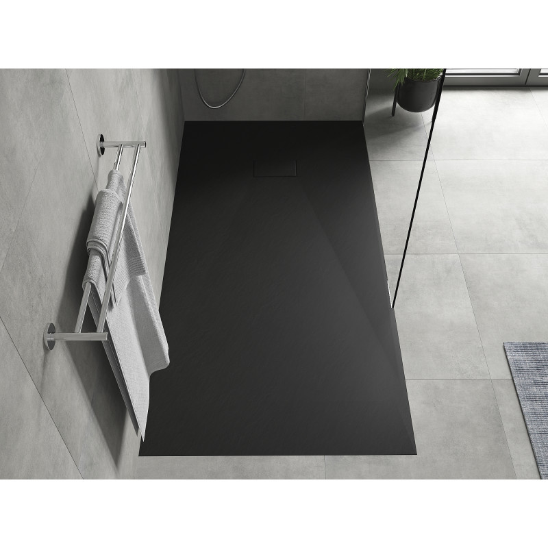 Mexen Hugo rectangular SMC shower tray 170 x 90 cm, black - 42709017
