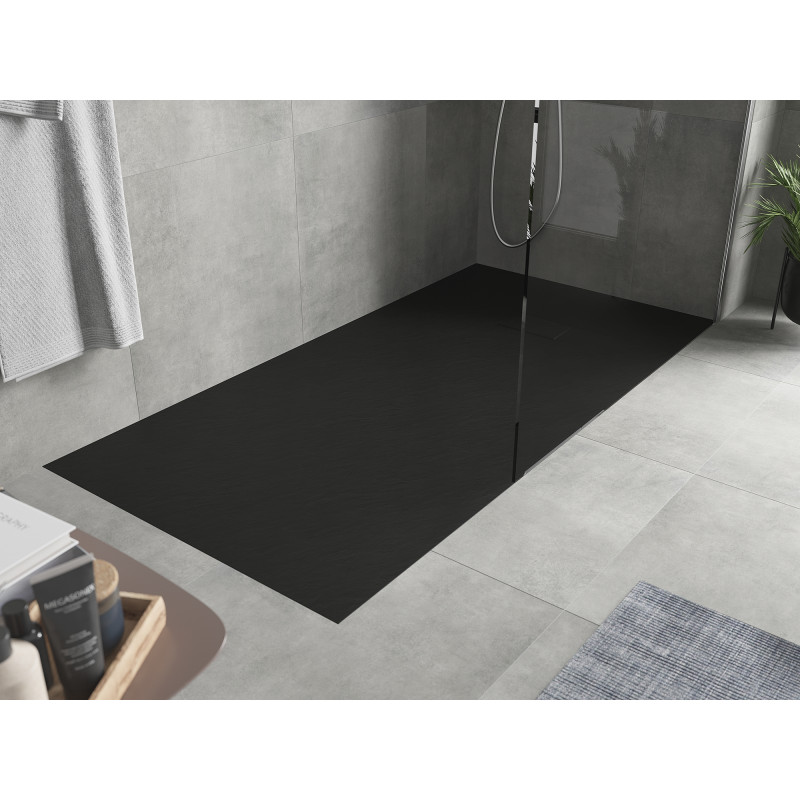 Mexen Hugo rectangular SMC shower tray 170 x 90 cm, black - 42709017