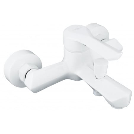 Mexen Sabre bathtub faucet, white - 72130-20