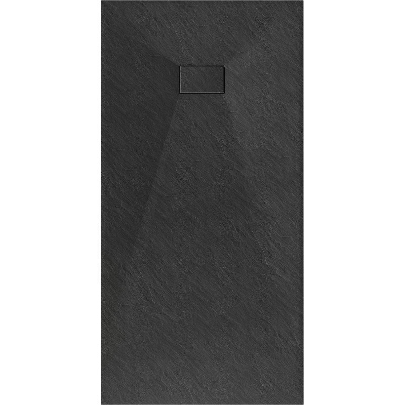 Mexen Hugo rectangular SMC shower tray 170 x 80 cm, black - 42708017