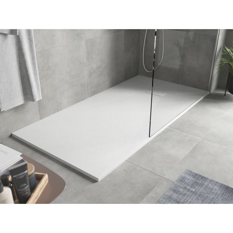 Mexen Hugo rectangular SMC shower tray 180 x 80 cm, white - 42108018