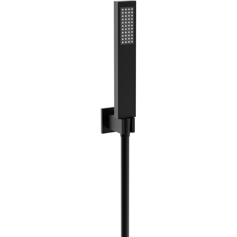 Mexen R-02 point shower set, black - 785005050-70