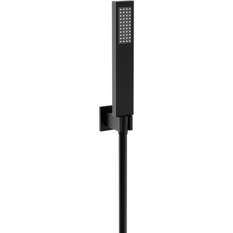 Mexen R-02 spot shower set, Black - 785005050-70