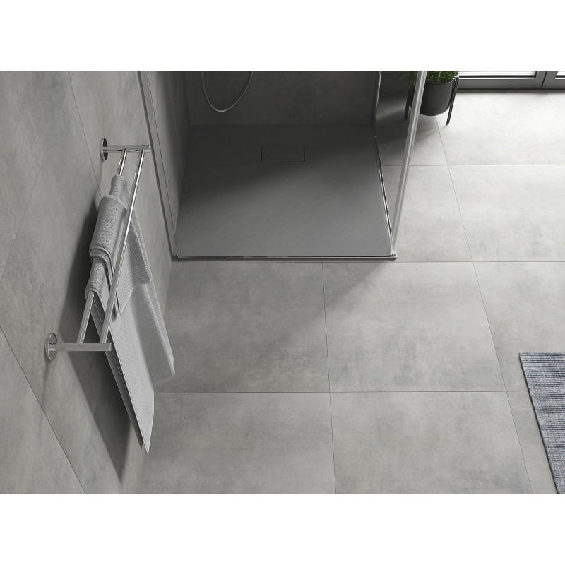 Mexen Hugo Square SMC Shower Tray 90 x 90 cm, Gray - 42619090