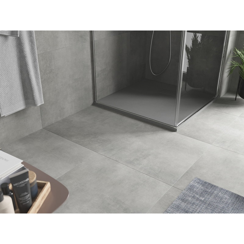 Mexen Hugo SMC square shower base 90 x 90 cm, gray - 42619090