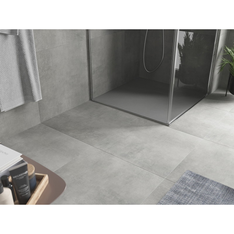 Mexen Hugo SMC square shower base 90 x 90 cm, gray - 42619090