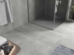 Mexen Hugo Square SMC Shower Tray 90 x 90 cm, Gray - 42619090