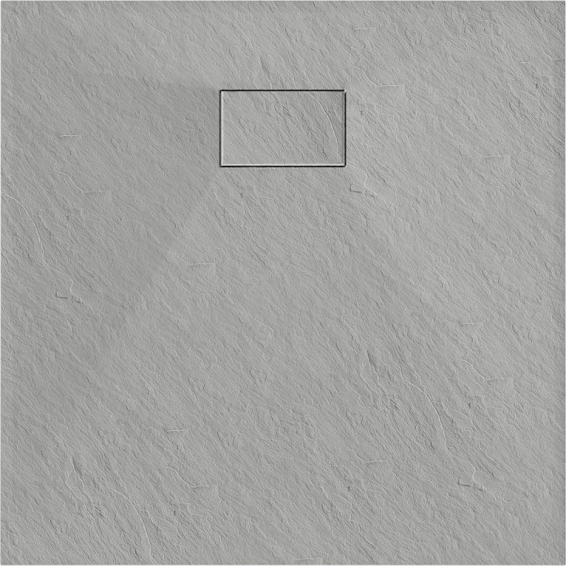 Mexen Hugo Square SMC Shower Tray 90 x 90 cm, Gray - 42619090