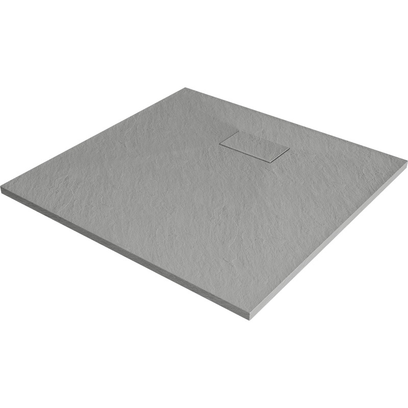 Mexen Hugo square shower tray SMC 80 x 80 cm, gray - 42618080