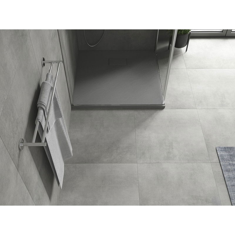 Mexen Hugo shower tray square SMC 80 x 80 cm, grey - 42618080
