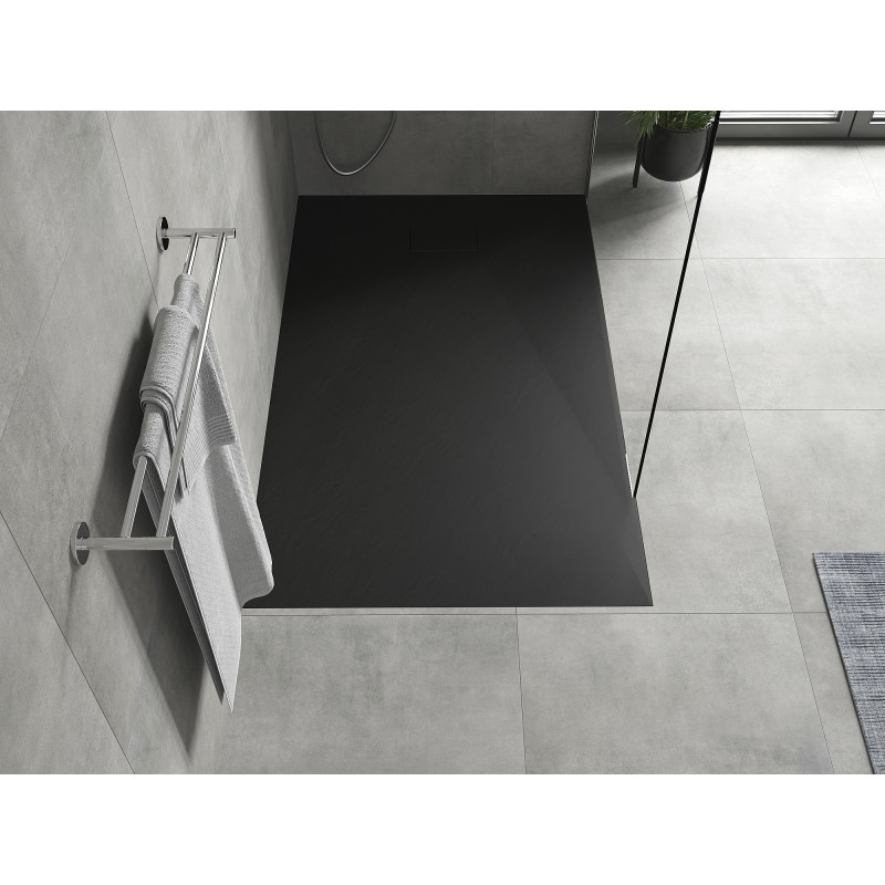 Mexen Hugo SMC Rectangular Shower Tray 150 x 90 cm, Black - 42709015