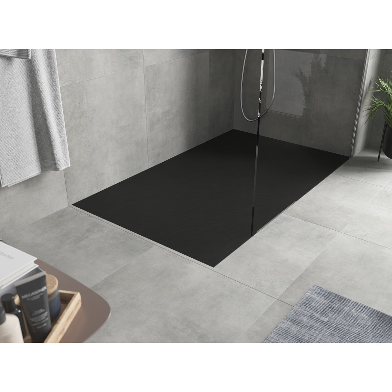 Mexen Hugo SMC Rectangular Shower Tray 150 x 90 cm, Black - 42709015