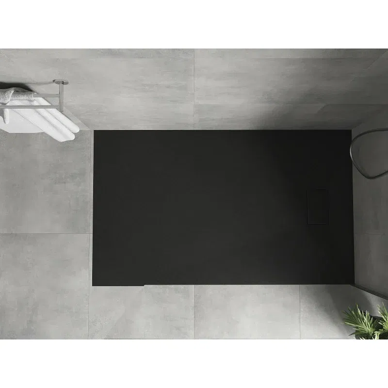 Mexen Hugo rectangular shower tray SMC 150 x 80 cm, black - 42708015