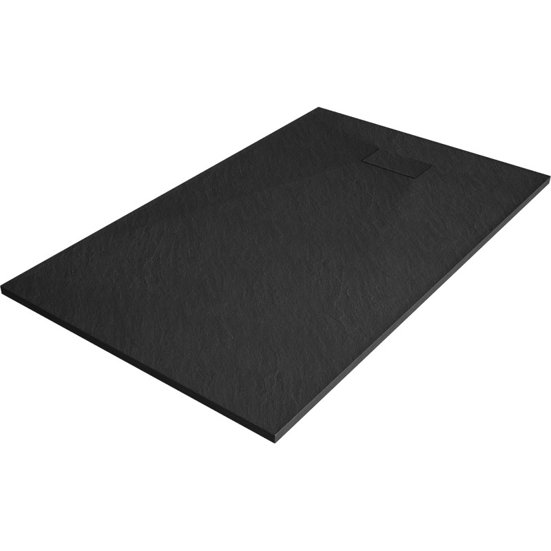 Mexen Hugo rectangular SMC shower tray 140 x 80 cm, black - 42708014