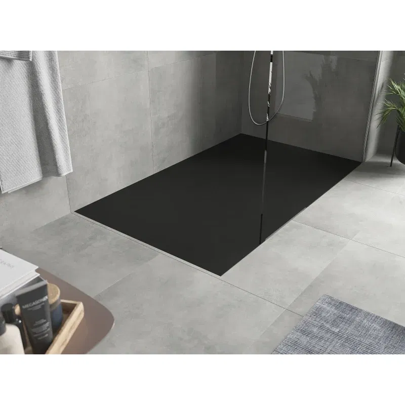 Mexen Hugo rectangular shower tray SMC 140 x 80 cm, black - 42708014