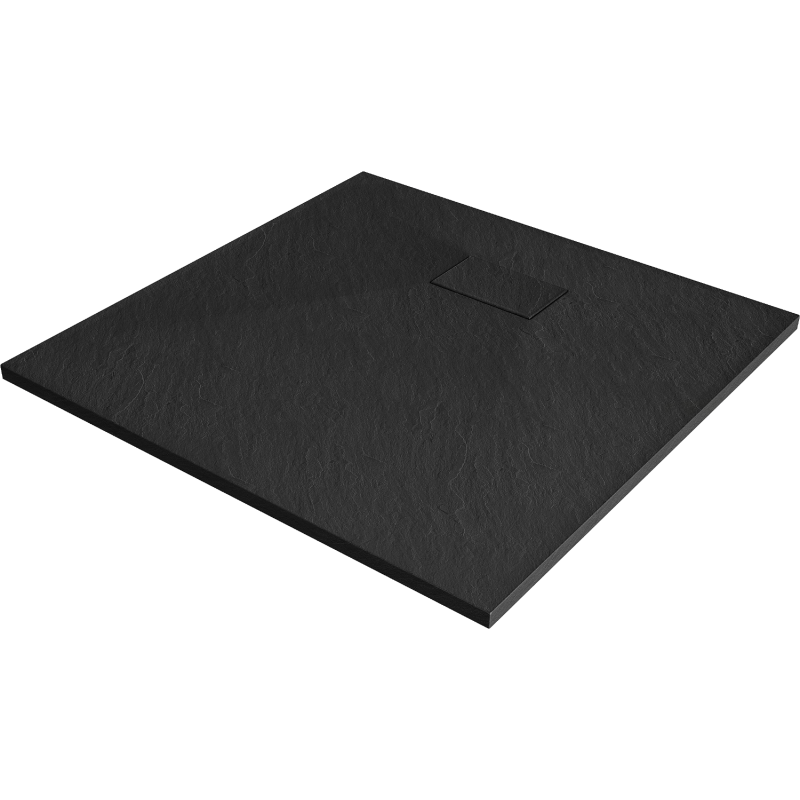 Mexen Hugo square shower tray SMC 80 x 80 cm, Black - 42708080
