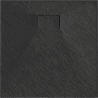 Mexen Hugo square shower tray SMC 80 x 80 cm, Black - 42708080