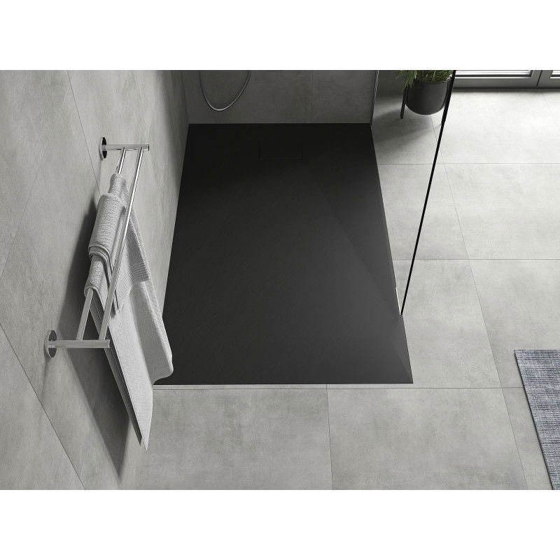 Mexen Hugo rectangular shower tray SMC 150 x 70 cm, black - 42707015