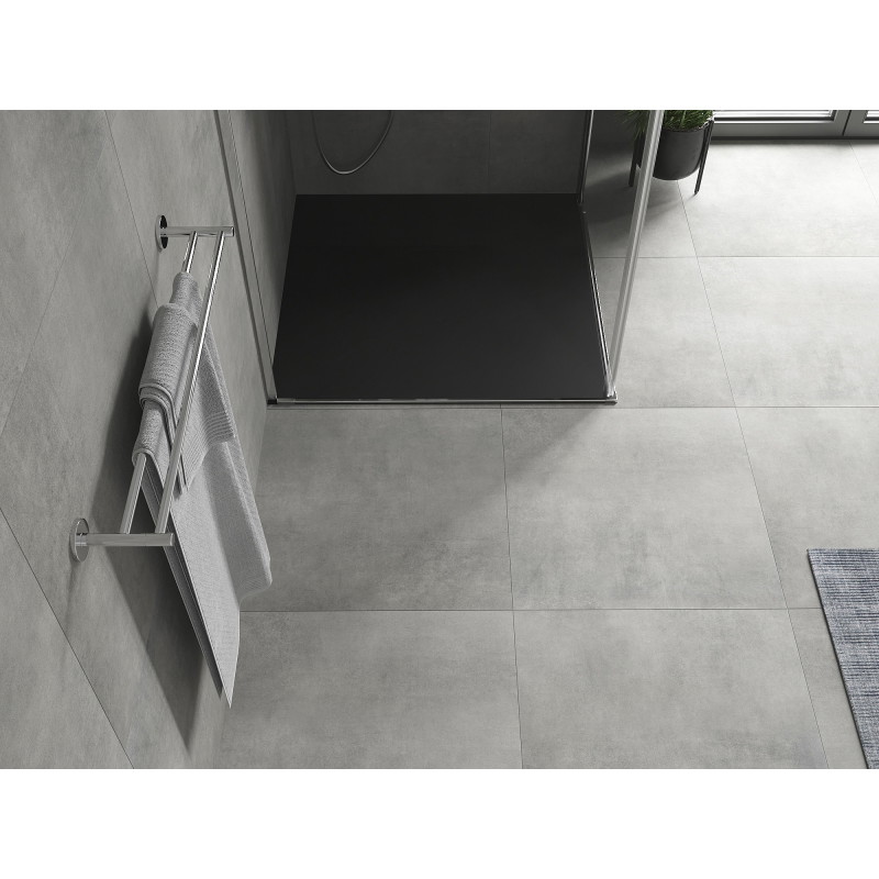 Mexen Hugo SMC square shower tray 70 x 70 cm, black - 42707070