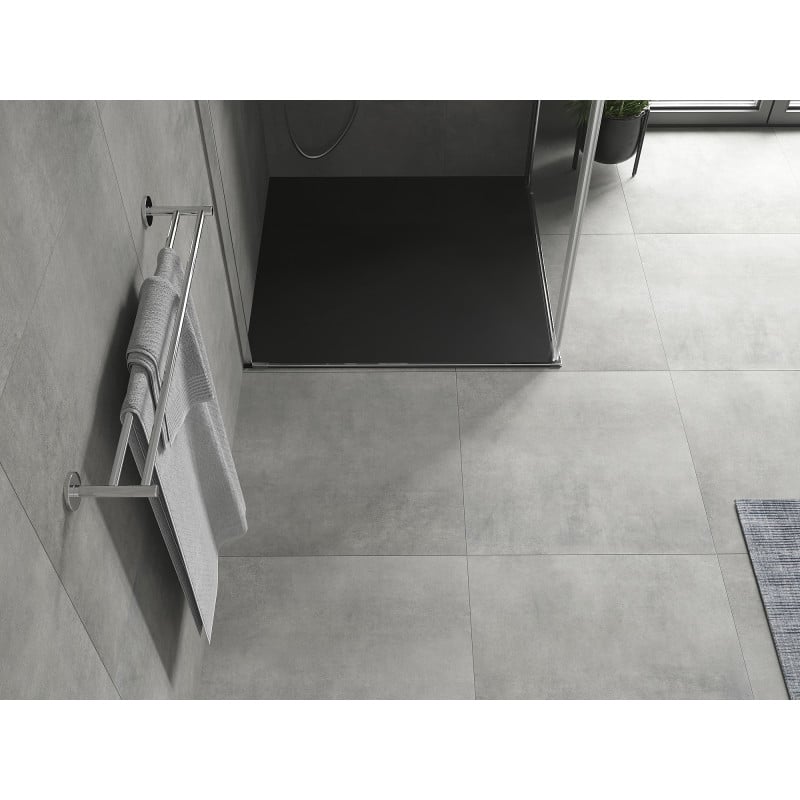 Mexen Hugo square shower tray SMC 70 x 70 cm, black - 42707070